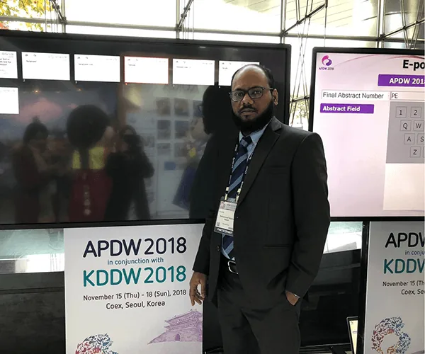 APDW Travel Grant Award, 2018 at Seoul, South Korea